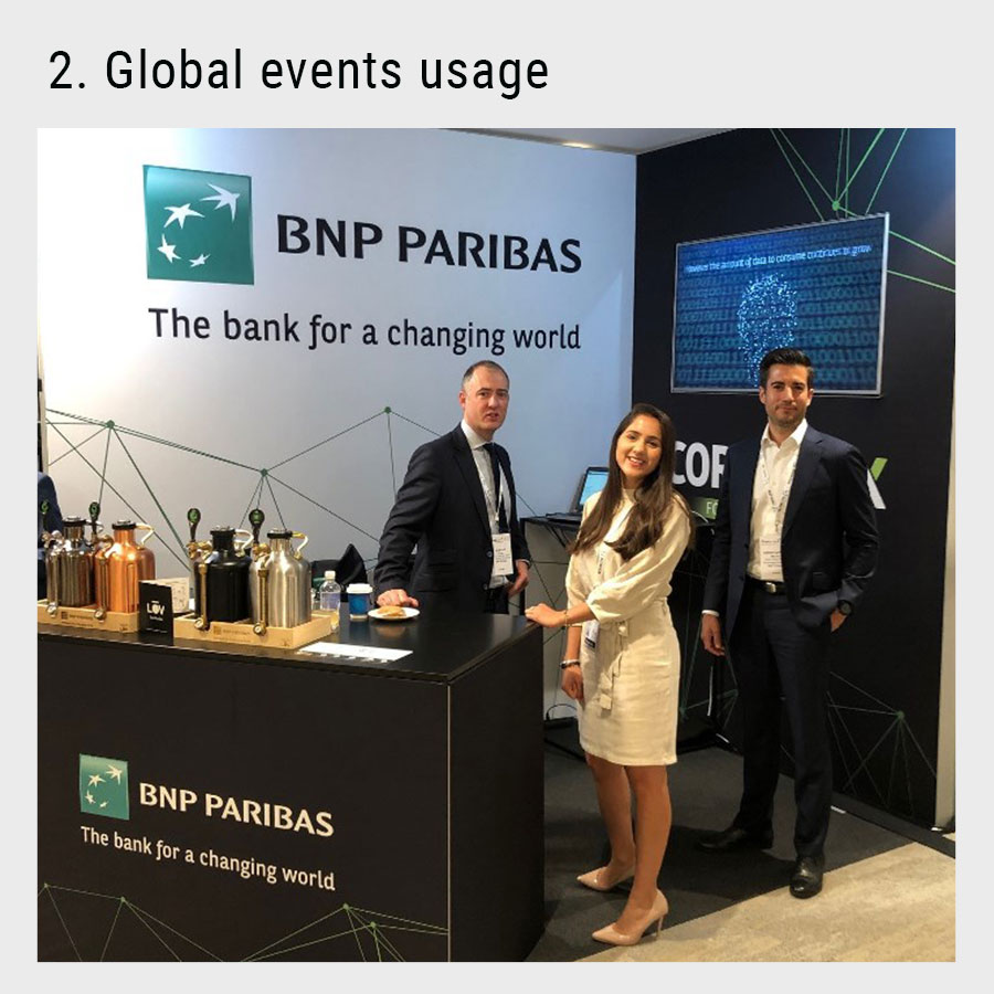 animation for the bnp paribas event